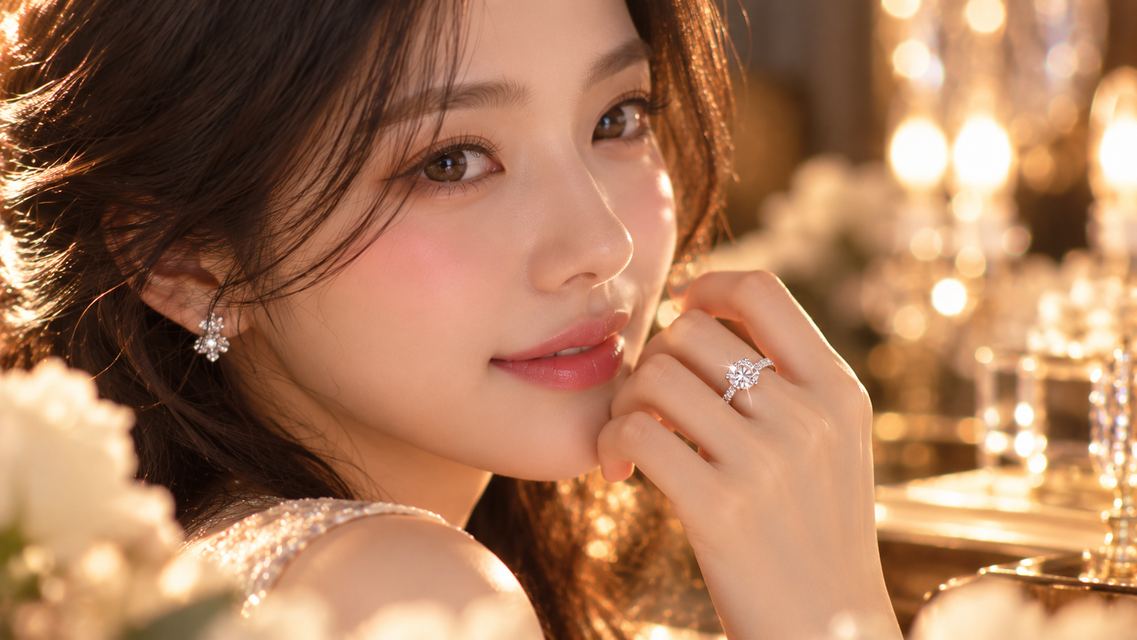 쥬얼리 광고 이미지